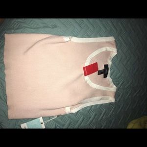 Forever 21 Sweater Top Pink/Cream